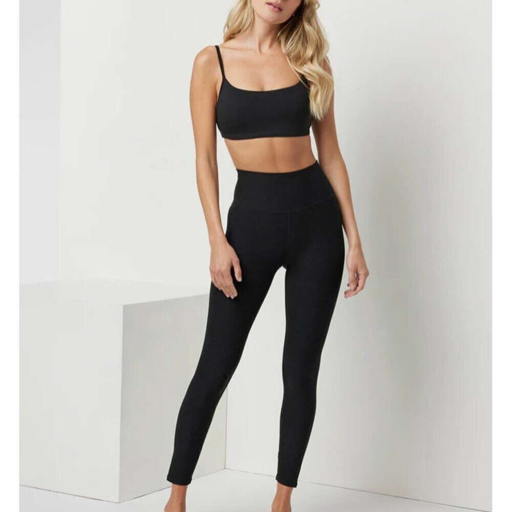Vuori Clean Elevation Legging in Black Heather Size Large